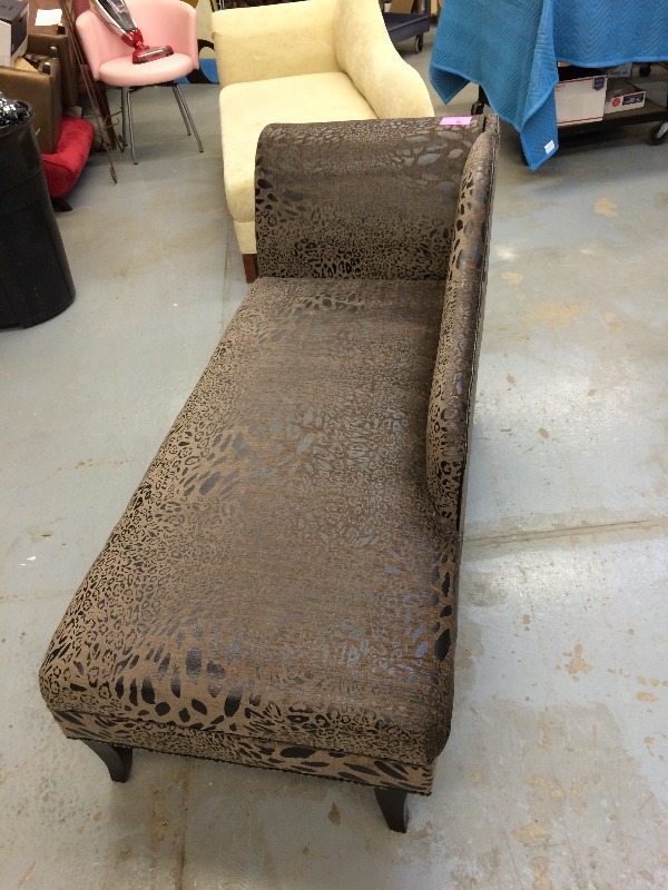 lot 6 image: Couch - Measures 62 long x 27 wide x highest point 30   appears to be in very good condition