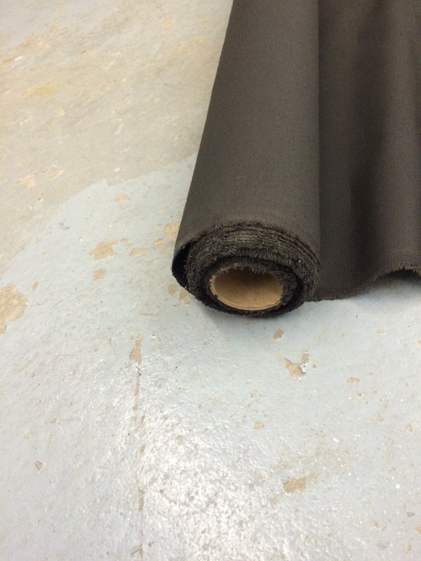 lot 24 image: Roll of Black Fabric - 55 wide