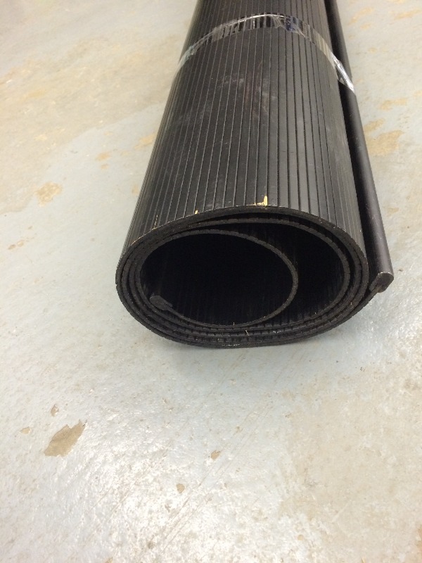 lot 25 image: Black Plastic Background   72 w x approx. 10 long