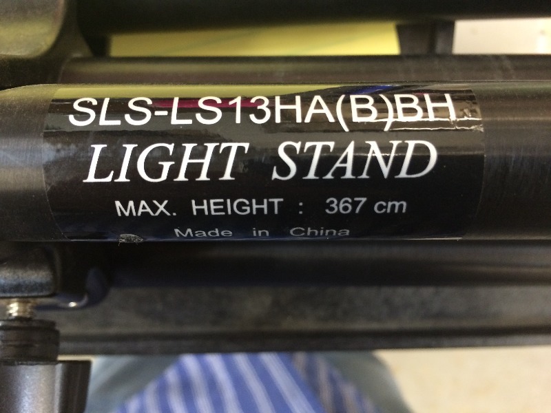 lot 26 image: Adjustable Light stand  - see lot # 30 for matching light