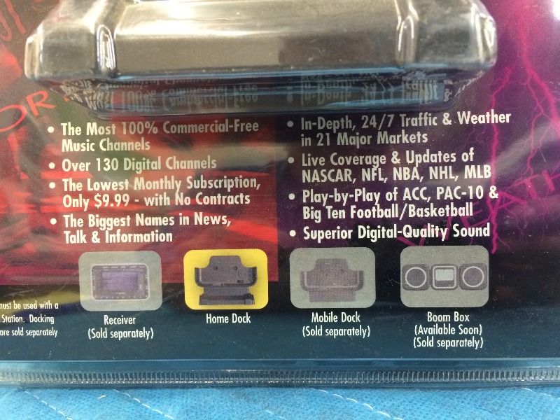 lot 36 image: Audiovox XH9 Home Dock  - New in package