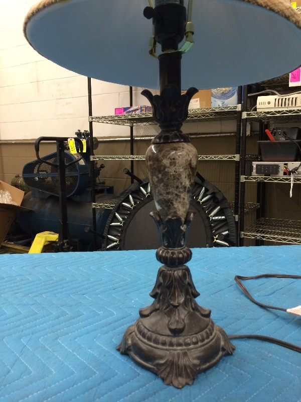 lot 41 image: Lamp  - stands 26 high   works