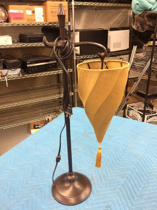 lot 42 image: Lamp  - stands 29 high   works