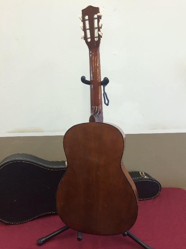 lot 11 image: Gremlin Acoustic 6 string guitar   includes case