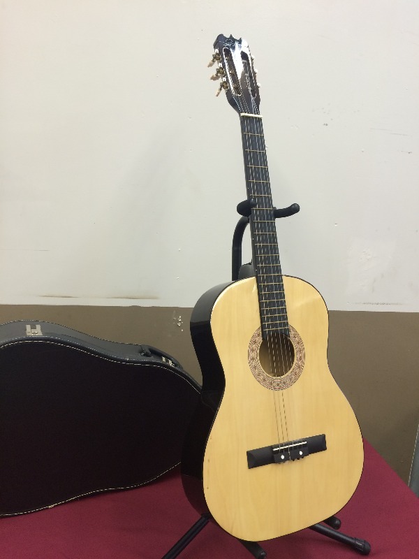 lot 17 image: Blake Acoustic Guitar  - includes case