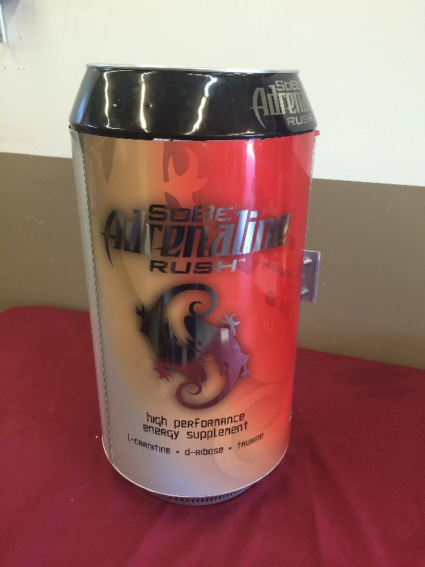 lot 57 image: SOBE Adrenaline Rush Refrigerator Unit - works