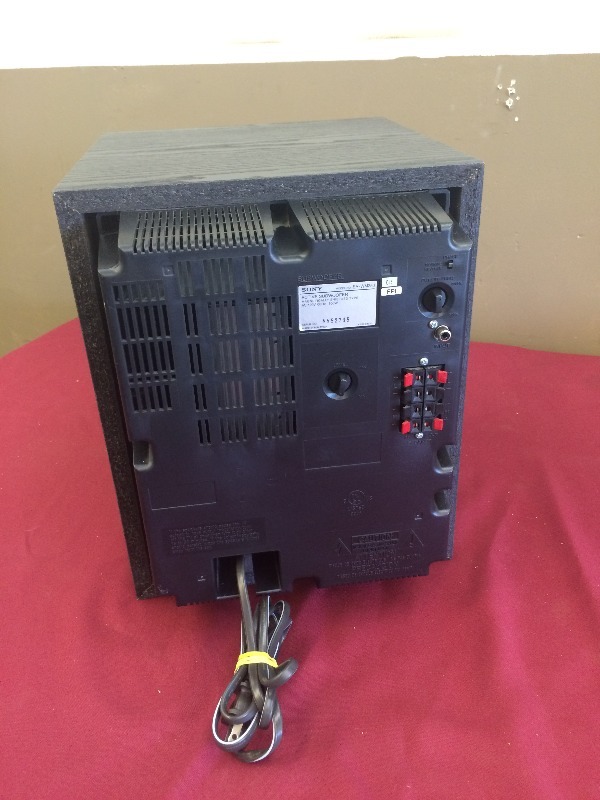 lot 64 image: Sony Subwoofer - works