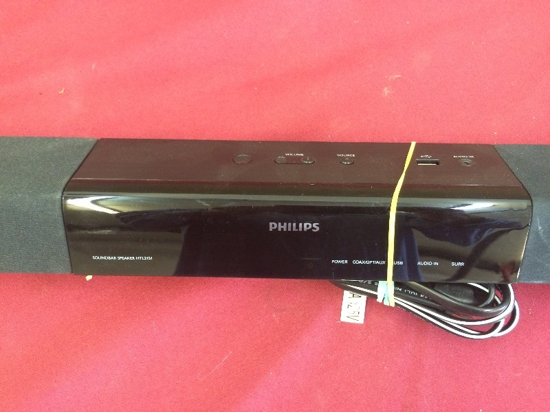 lot 67 image: Phillips Sound Bar - works