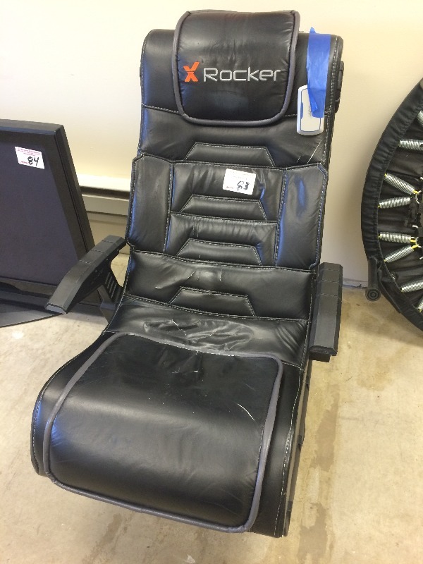 lot 83 image: X Rocker  sound chair  wremote    Works