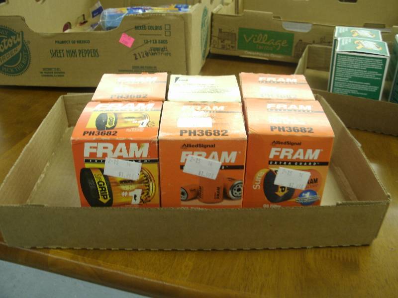 Qty 6 Fram PH3682 Oil Filter