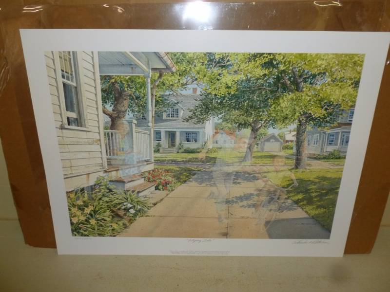 lot 15 image: Charles Peterson Print