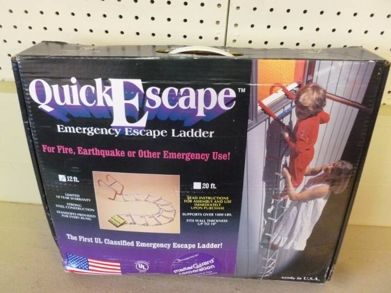 lot 18 image: Emergency Ladder