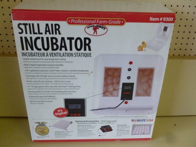 lot 107 image: Incubator
