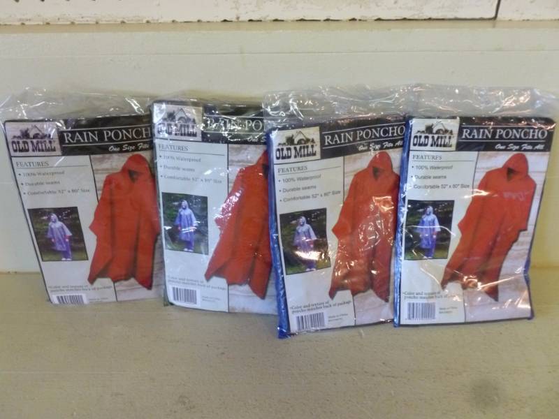 lot 142 image: Rain Ponchos