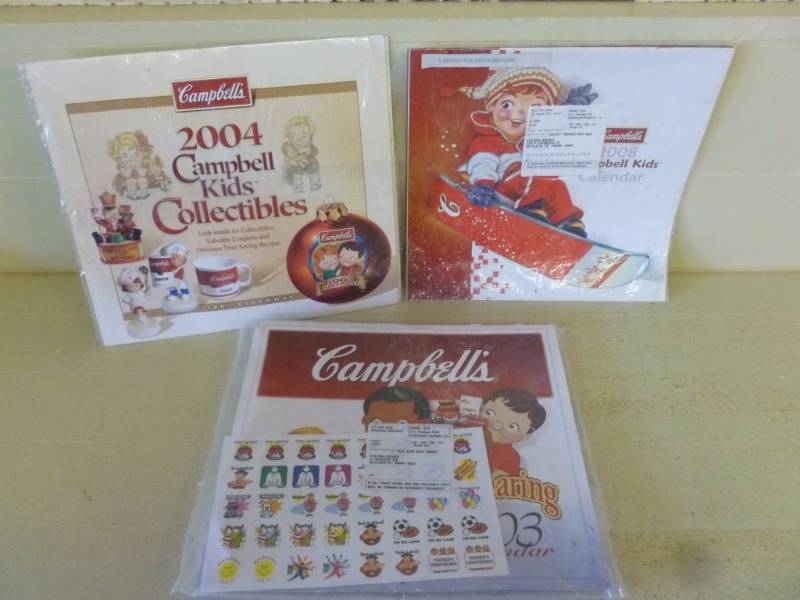 lot 195 image: Campbells Calenders