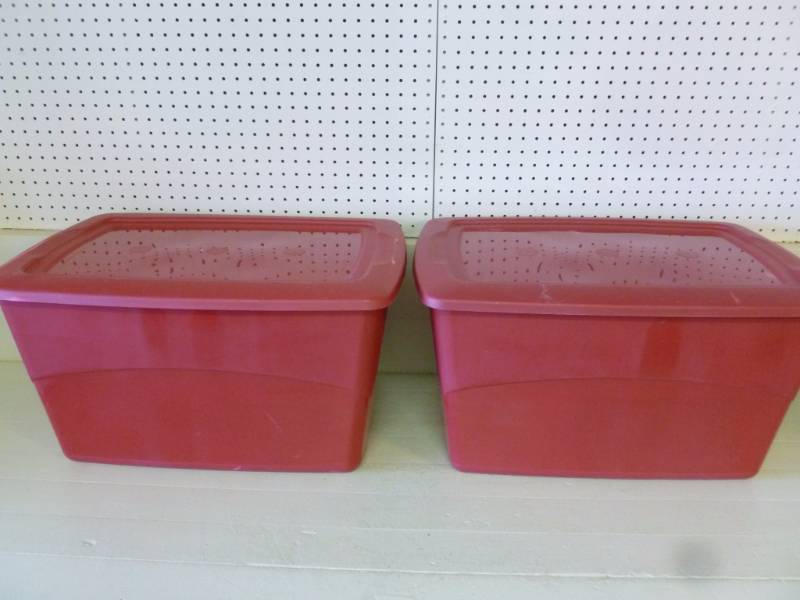 lot 203 image: Storage Totes