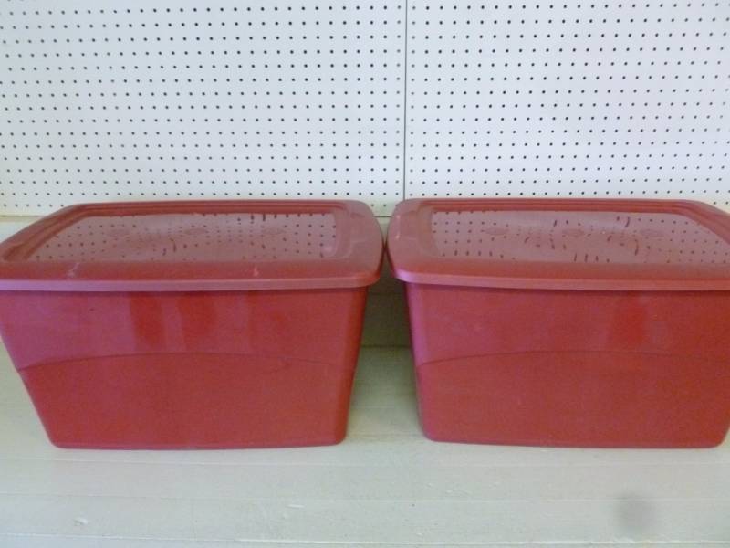 lot 206 image: Storage Totes