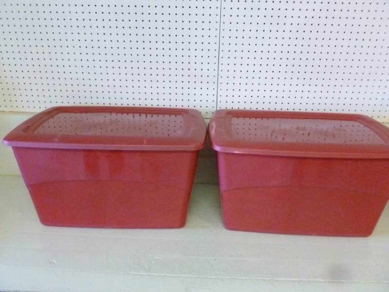 lot 207 image: Storage Totes