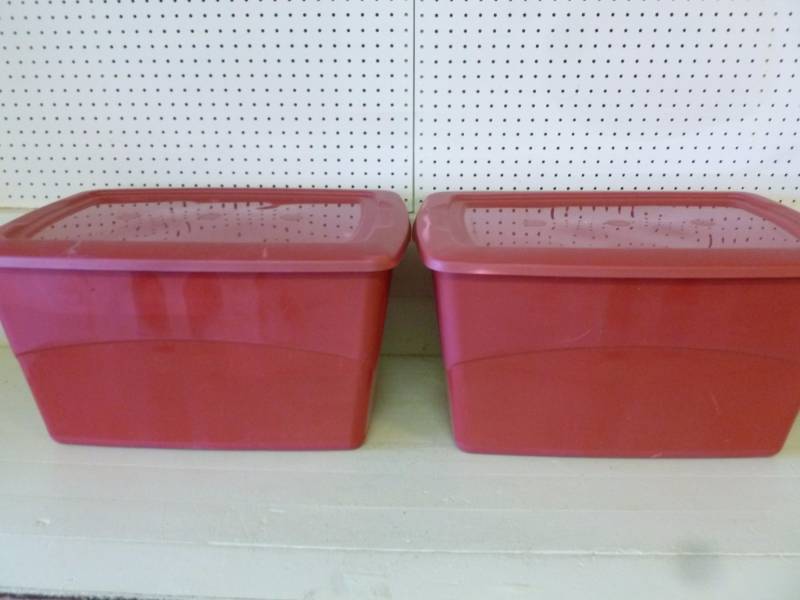 lot 210 image: Storage Totes