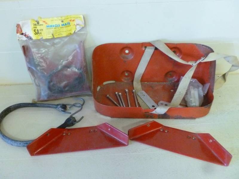 lot 254 image: Vintage Fuel Can Holders