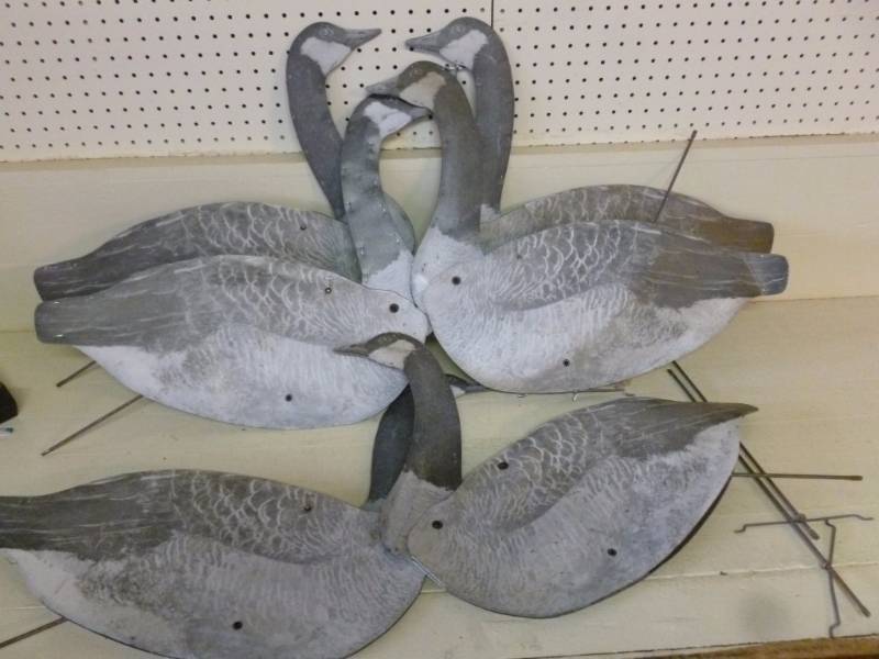 lot 388 image: Vintage Goose Decoys