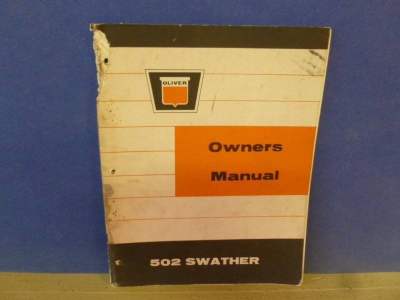 lot 431 image: Vintage Manual