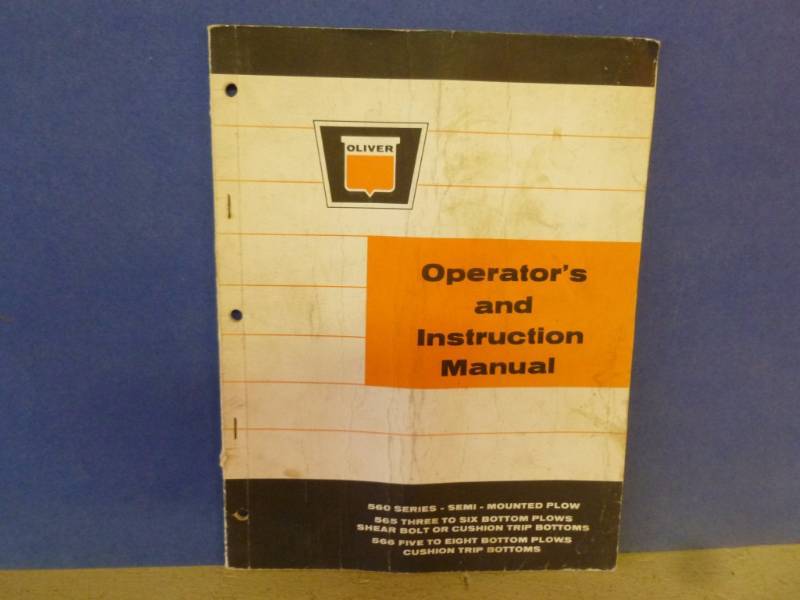 lot 433 image: Vintage Manual