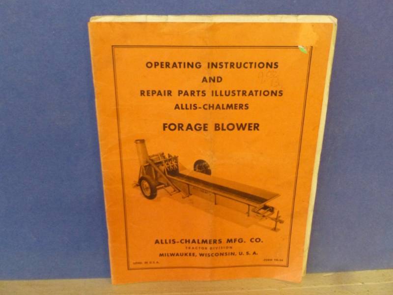 lot 438 image: Vintage Manual