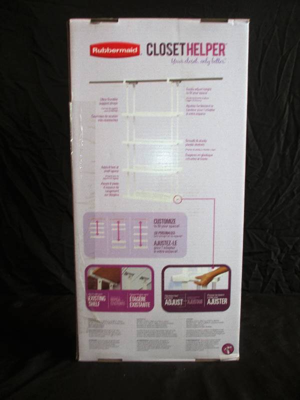 Rubbermaid Closet Helper (4-Shelf)