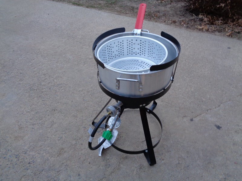 lot 13 image: Propane Deep Fryer