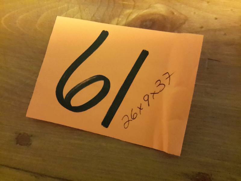 lot 61 image: Nice Solid wood cabinet..