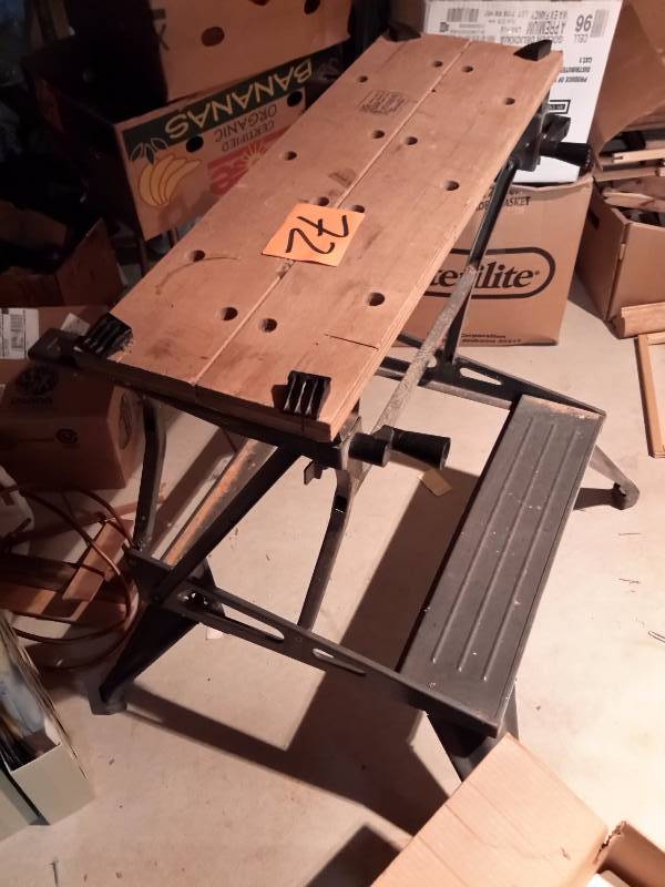 lot 72 image: Workmate Portable Work Center and Vise.  Dual 29 Model