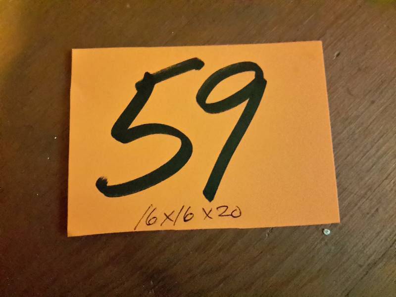 lot 59 image: Home made VoterBallot Box