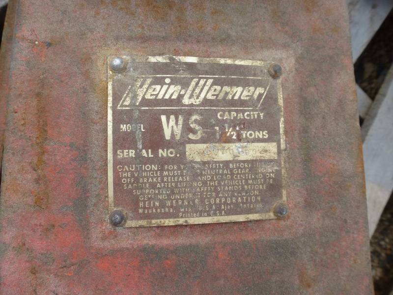 Hein Werner Floor Jack