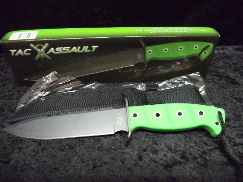 lot 97 image: Collectible Knife - GreenBlack