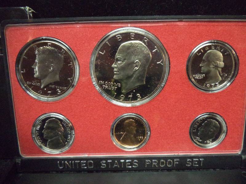 lot 3 image: United States Proof Set - 1973