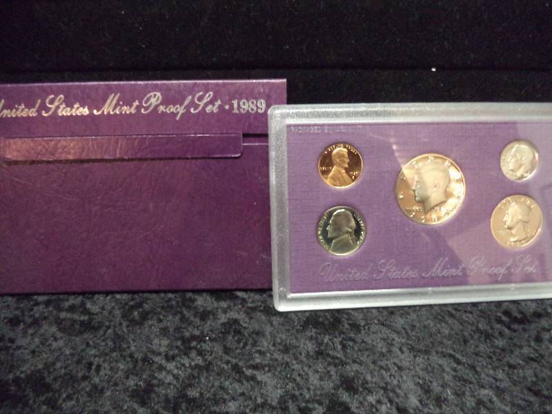 lot 8 image: United States Proof Set - 1989