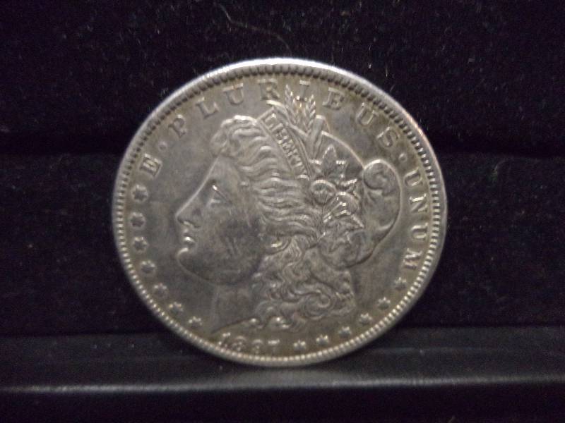 lot 13 image: 1897  Morgan Silver Dollar