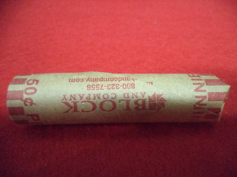 lot 28 image: Roll - 50 Wheat Pennies