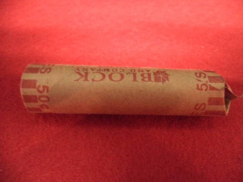 lot 29 image: Roll - 50 Wheat Pennies