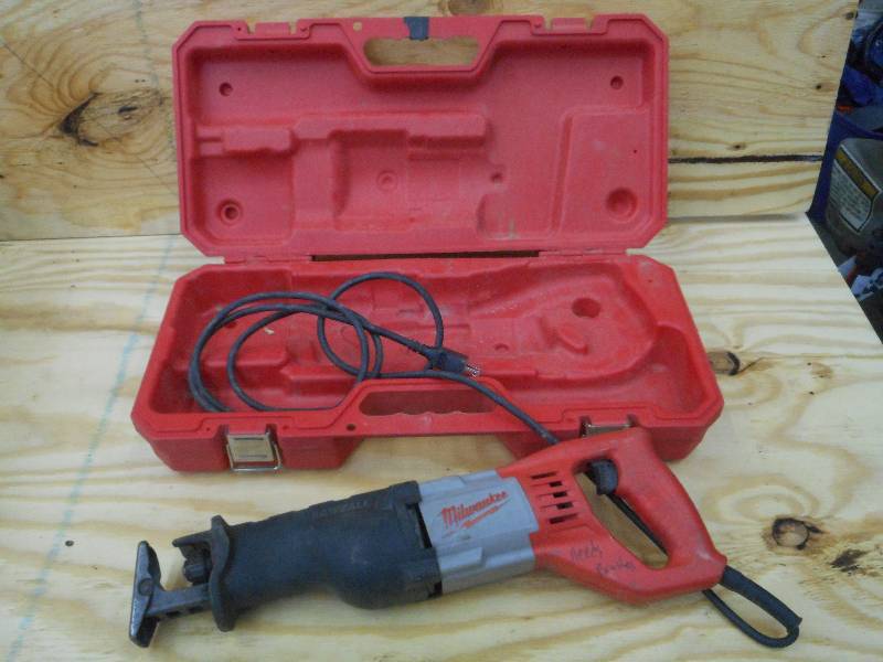 Milwaukee Sawzall With Case, For Pa...