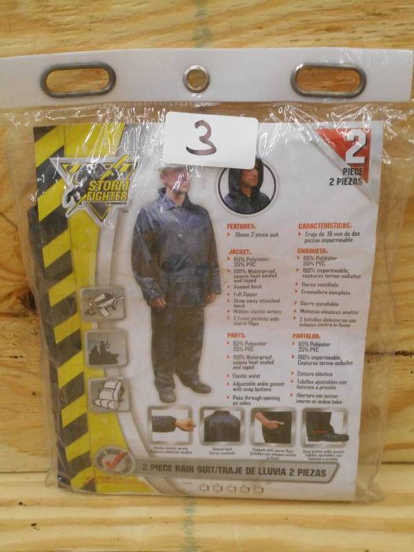 New 2-Piece Size XL Storm Fighter R...