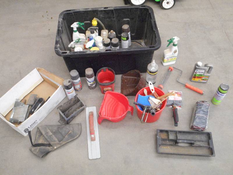 Tote Full Of Assorted Hand Tools, D...