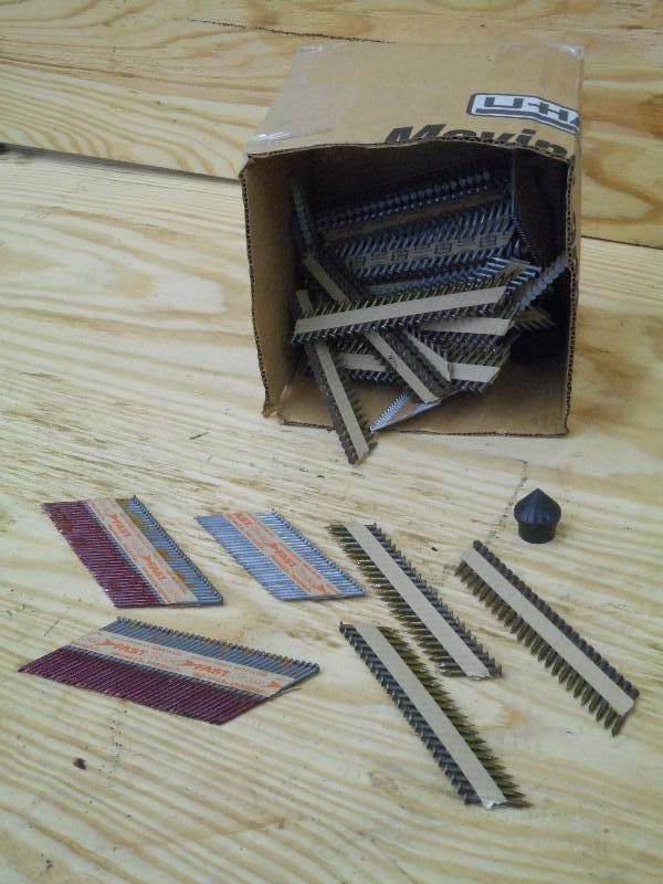 Box Of Assorted Strip Nails ...