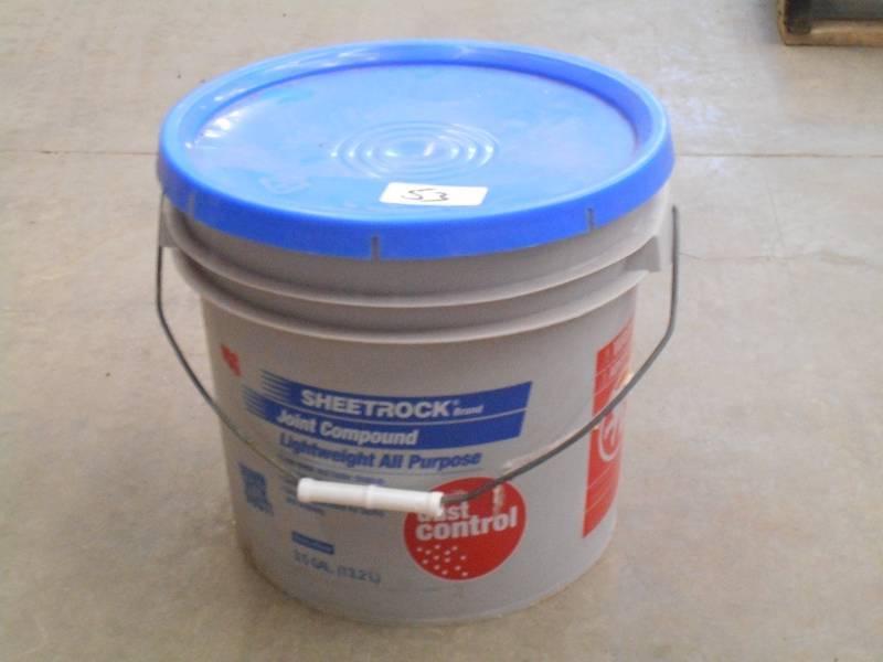Near Full 3.5-Gallon Pale Of Sheetr...