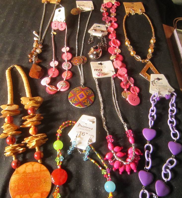 NEW LOT - 10 Necklaces