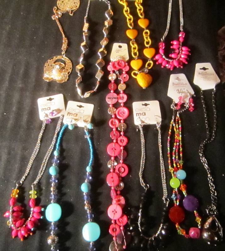 NEW LOT - 10 Necklaces