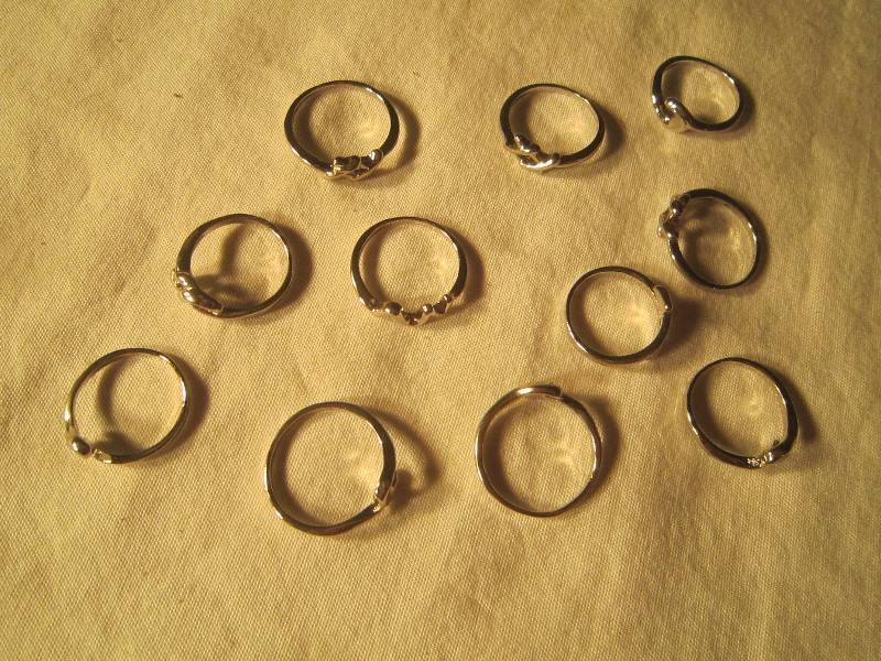 NEW LOT - Lot of 11 Rings