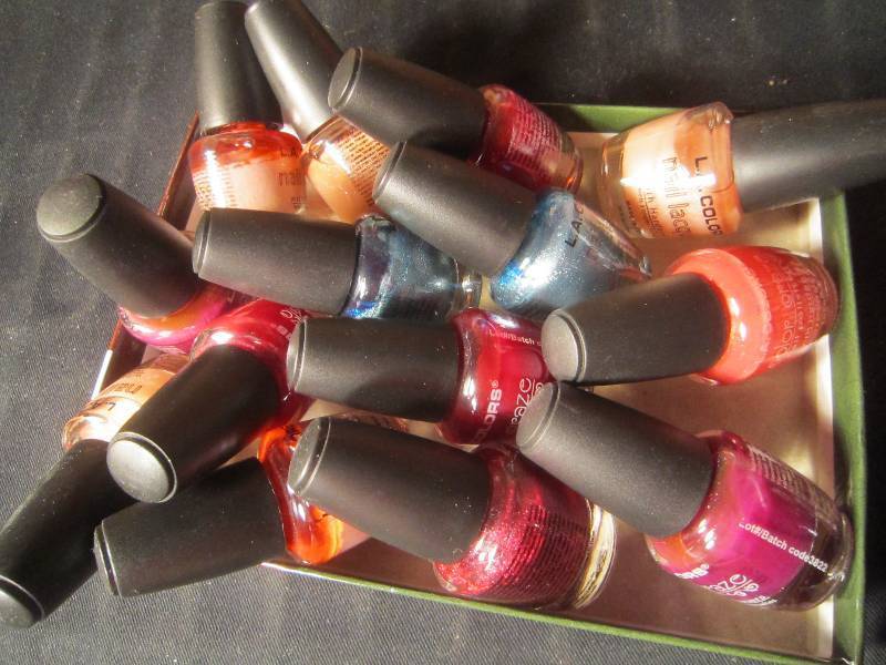 NEW LOT - 12 L.A. Color Color Craze Nail Polishes