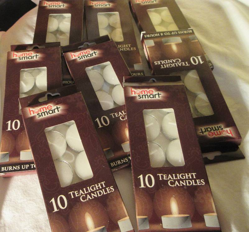 NEW  8 Set of 10 Tealight Candles
